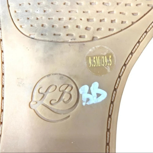 Lucky Brand Black  Leather Open Toe Sandals - Picture 7 of 7